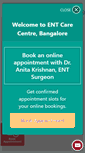 Mobile Screenshot of bangaloreentcarecentre.com